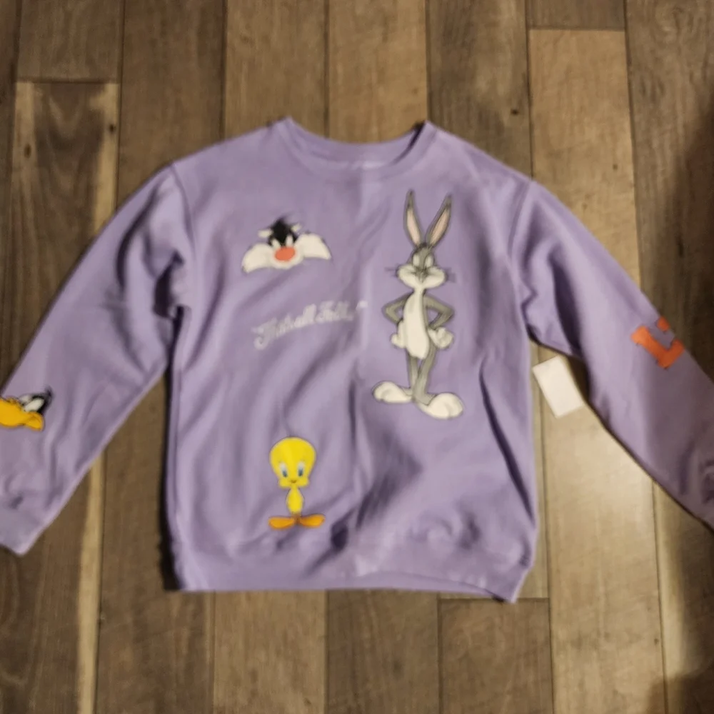 Looney Tunes Purple Sweatshirt - Picture 5 of 12